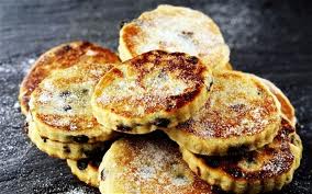 warm welsh cakes a speciality of Wales