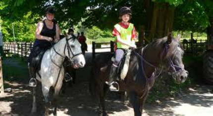 Go riding at Pentre Riding Stables and stay at Lothlorien luxury holiday cottage in Wales